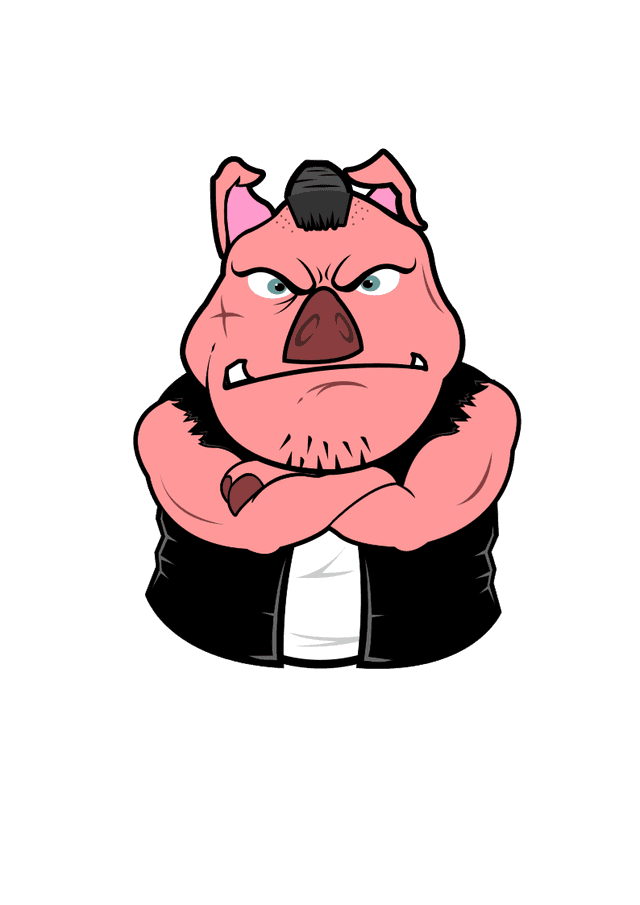 Mascote Bisteka